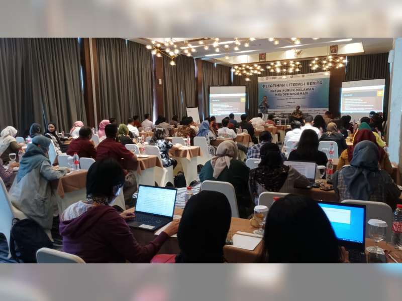 Pelatihan Literasi Berita, Peserta Antusias Pelajari Cara Kerja Media dan Cek Fakta
