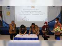 Upaya Tingkatkan SDM, Bupati Blora Tanda Tangani MoU dengan UMN