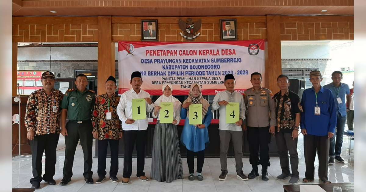 33 Desa Di Kabupaten Bojonegoro Akan Gelar Pilkades Serentak 2022 ...