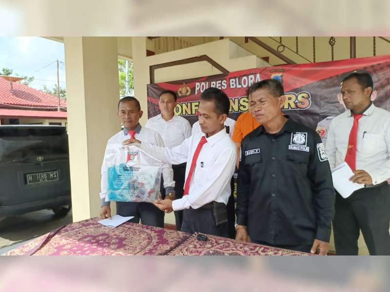 Diduga Aniaya Anak Tirinya Hingga Tewas, Seorang Bapak di Blora Ditangkap Polisi