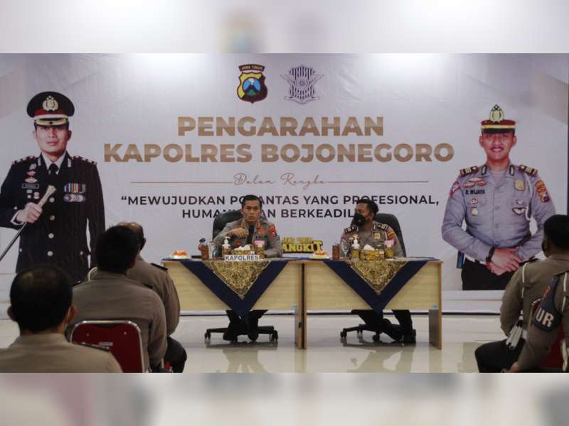 Kapolres Bojonegoro Minta Polantas Optimalkan ETLE dan Tidak Lakukan Tilang Manual