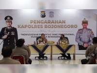 Kapolres Bojonegoro Minta Polantas Optimalkan ETLE dan Tidak Lakukan Tilang Manual