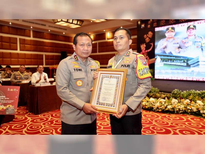 HUT Humas Polri, Polres Bojonegoro Juarai Lomba Video Pelayanan Publik Polri Zona Jawa