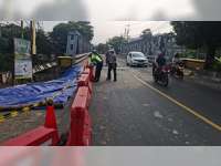 Jembatan Jetak, Bojonegoro Longsor, Polisi Imbau Pengguna Jalan Berhati-hati
