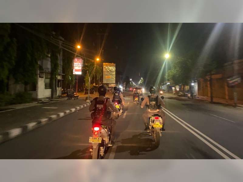 Cegah Kejahatan Jalanan dan Geng Motor, Polres Bojonegoro Tingkatkan Patroli