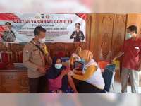 Kejar Capaian Vaksinasi COVID-19, Polres Bojonegoro Gelar Gebyar Vaksinasi