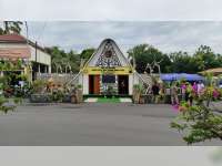 Sambut Nataru, Sat Lantas Polres Blora Dirikan Pos Pelayanan dengan Tema Gunungan