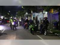 Belasan Motor dengan Knalpot Bising di Bojonegoro Diamankan Polisi