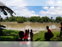 Seorang Bocah di Trucuk, Bojonegoro Dilaporkan Tenggelam di Sungai Bengawan Solo