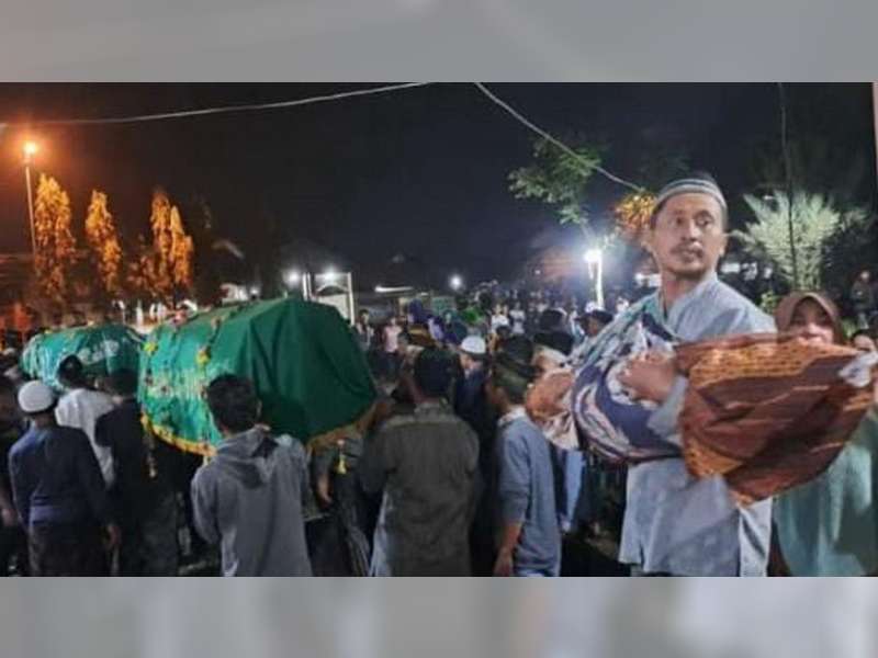 Bus Tabrak Motor di Sumberrejo, Bojonegoro, 4 Pemotor Meninggal Dunia