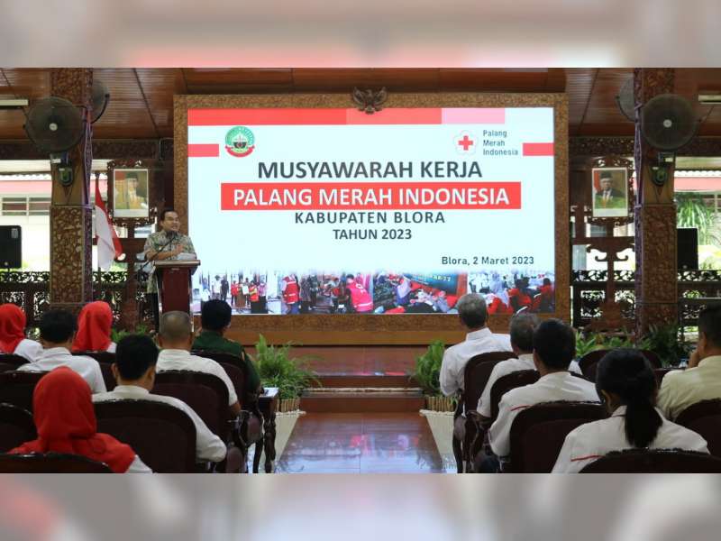 Bupati Harap Musyawarah Kerja PMI Blora Mampu Rumuskan Program Konkrit