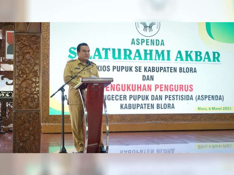 Bupati Harap Aspenda Bisa Bantu Atasi Permasalah Pupuk di Blora 