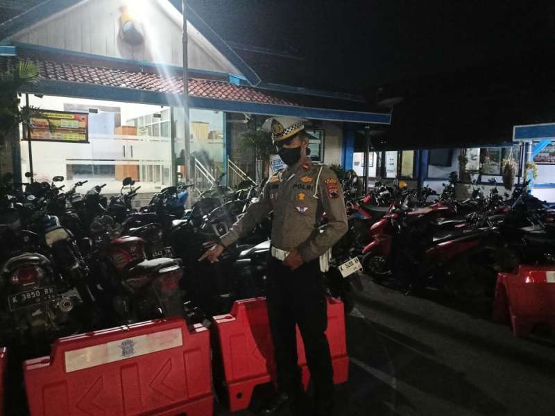Satlantas Polres Blora Tindak Tegas Pengendara Berknalpot Brong