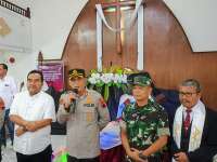 Pastikan Keamanan Ibadah Hari Paskah, Forkopimda Blora Terjun Langsung Pantau Gereja