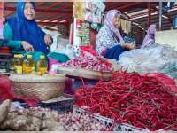Jelang Lebaran Sejumlah Bahan Pokok di Pasar Sido Makmur Blora Mulai Merangkak Naik
