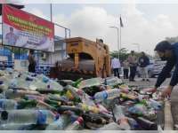Polres Blora Musnahkan 1,5 Ribu Botol Miras Jelang Lebaran