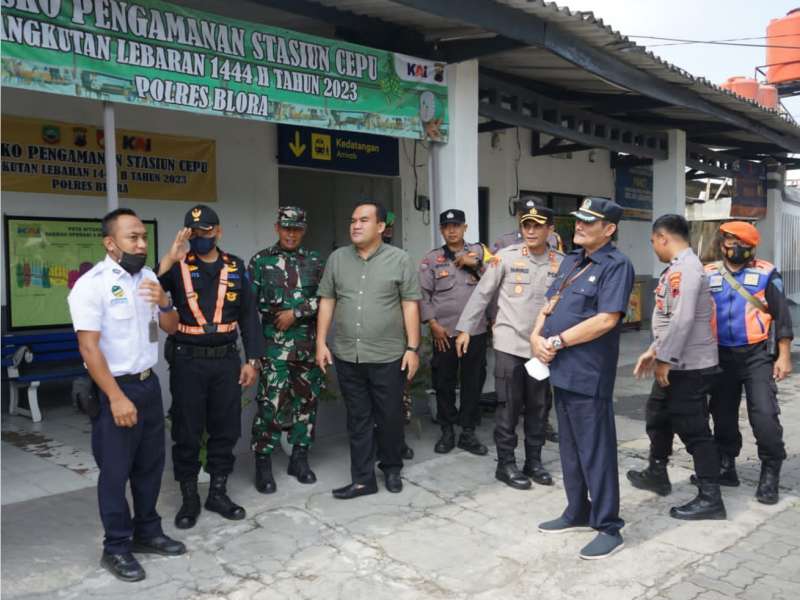 Pastikan Mudik Berjalan Lancar, Bupati dan Forkopimda Keliling Posko Pam Lebaran
