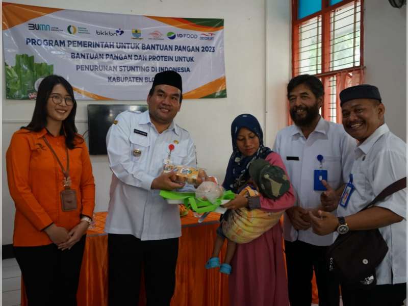 Risiko Stunting, 5966 KRS di Kabupaten Blora Dapat Telur dan Daging Ayam