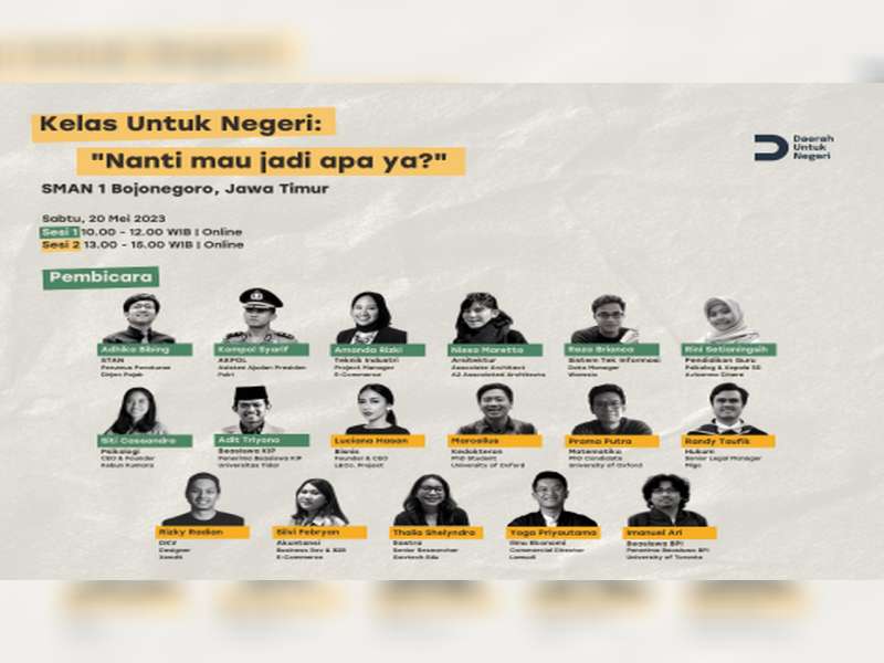 Kelas untuk Negeri: Nanti Mau Jadi Apa Ya?
