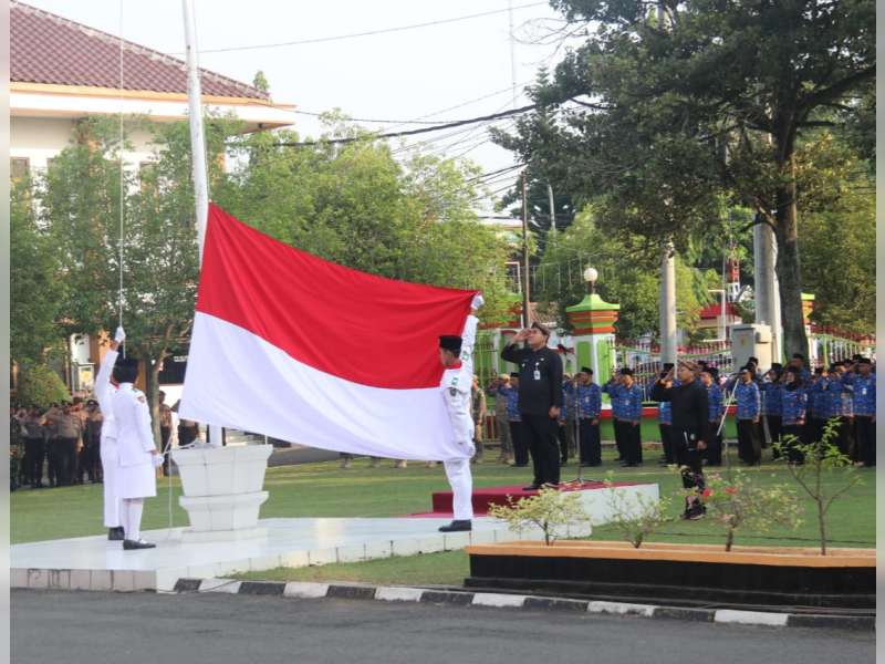 Upacara Hari Lahir Pancasila di Blora Berlangsung Khidmat