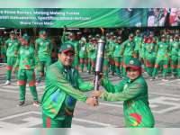 Targetkan 10 Besar, Bupati Blora Lepas Kontingen Porprov Jateng XVI