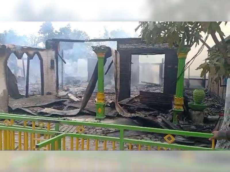 3 Rumah dan Satu Kandang Milik Warga Sugihwaras, Bojonegoro Ludes Terbakar, Kerugian Rp 600 Juta
