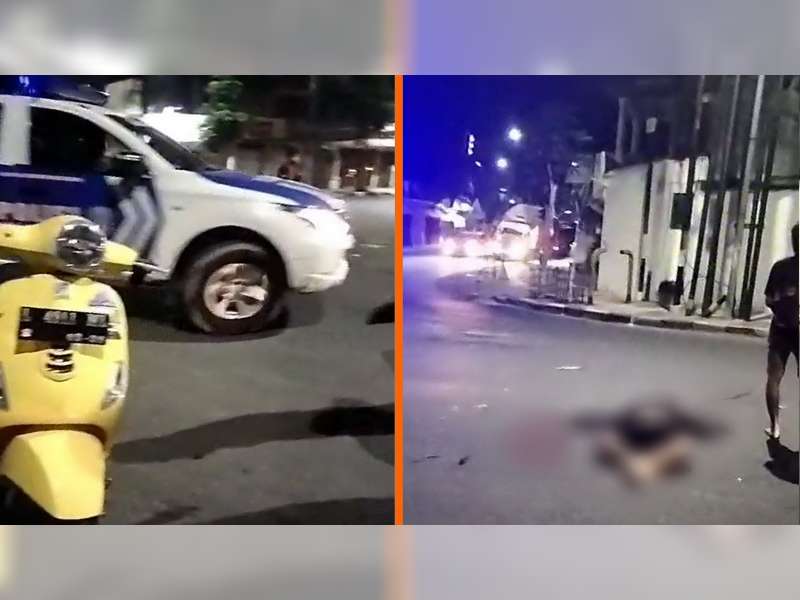 Kecelakaan Tabrak Lari di Perempatan Jembatan Sosrodilogo Bojonegoro, Seorang Pemotor Meninggal