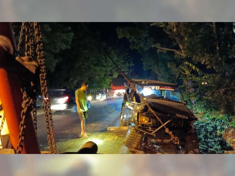 Kecelakaan Beruntun di Gayam, Bojonegoro, Seorang Pemotor Meninggal di TKP