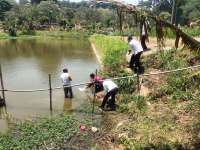 Tingkatkan Produksi Ikan, Disnakkan Bojonegoro Tebar Ratusan Ribu Benih