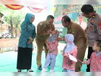 Bupati Blora Canangkan Sub PIN Polio Tahap 1