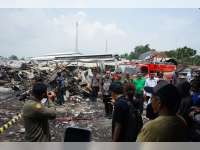 Bupati Cek Langsung Pasar Ngawen, Kerugian Kebakaran Ditaksir Rp 30,6 M