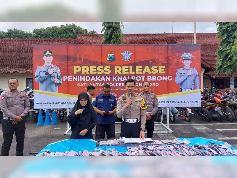 Mengapa Penjual Knalpot Brong Tidak Dapat Ditindak, Berikut Ini Penjelasan Polisi