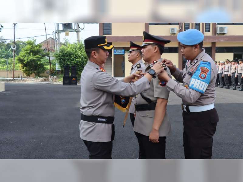 Mutasi Pejabat Polres Bojonegoro, Kasat Intelkam Beralih Tugas