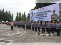 Jelang Pemilu Serentak, Satpol PP Blora Gelar Apel Siaga Satlinmas