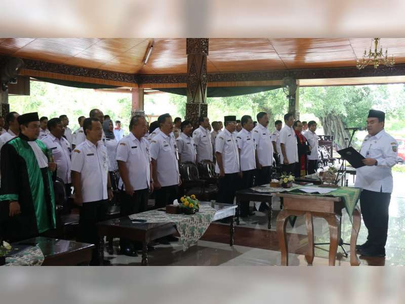 Bupati Lantik 7 Pejabat Eselon II di Linkungan Pemkab Blora
