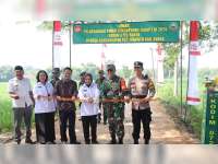 Lewat TMMD, Jalan Penghubung antar Desa di Wilayah Ngawen, Blora Rampung Dibangun