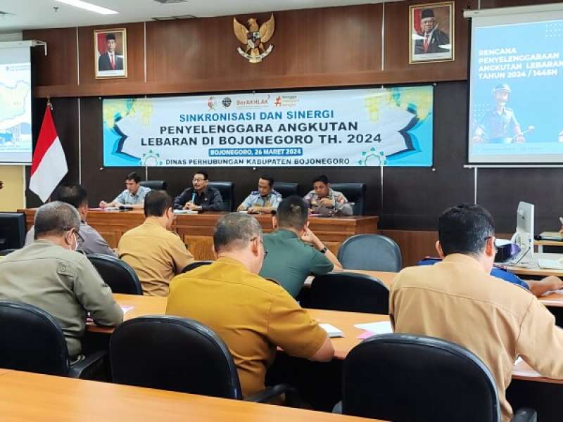 Persiapan Angkutan Lebaran 2024, Pemkab Bojonegoro Beri Kenyamanan Bagi Pemudik