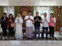 Sejumlah Tokoh Lintas Agama Ikut Berlebaran di Blora