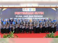Pertemuan Rutin PKK, DWP, dan Perwosi se-Bakorwil II Bojonegoro Digelar di Bojonegoro