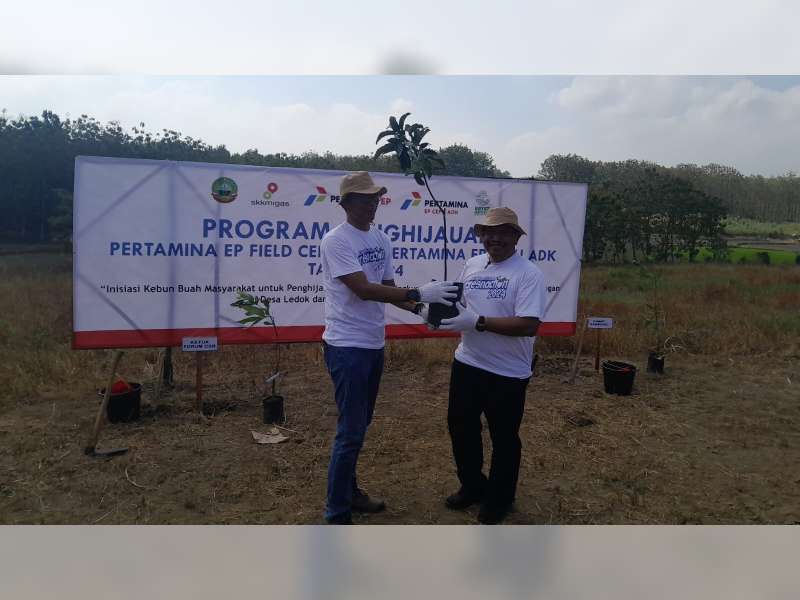 Pemkab Dukung Pertamina EP Hijaukan Blora dengan Program Penanaman Pohon