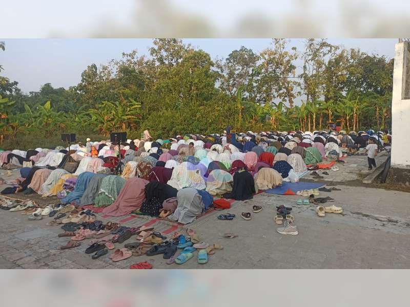 Mendahului Pemerintah, Ratusan Warga di Bojonegoro Gelar Salat Iduladha Hari Ini