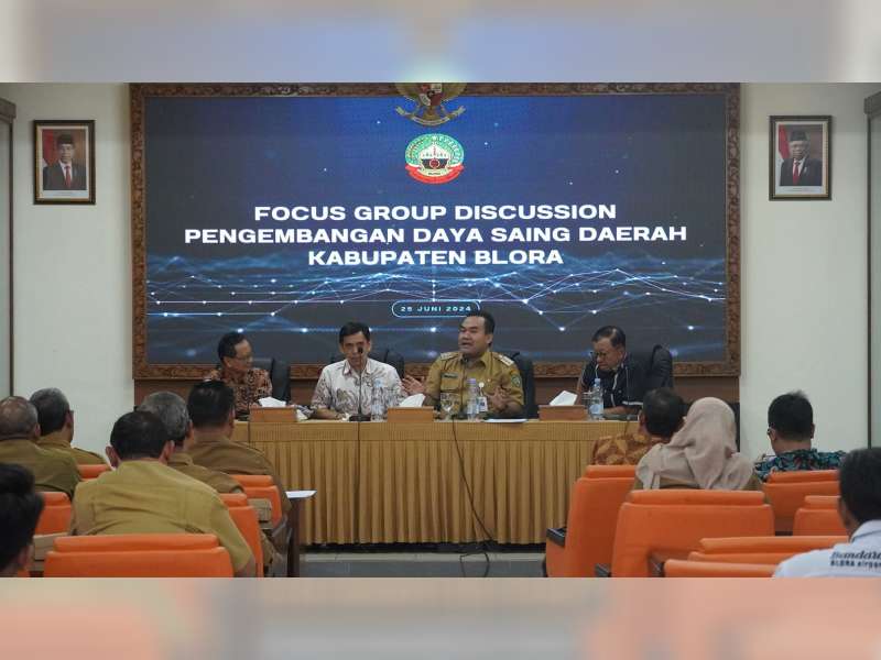 Pemkab Blora Gelar FGD, Tawarkan Peluang Investasi untuk Tanam Kacang Tanah