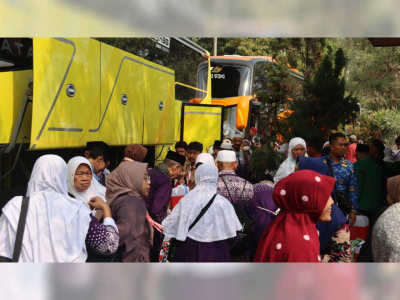 Jemaah Haji Blora Tiba Kembali di Kampung Halaman