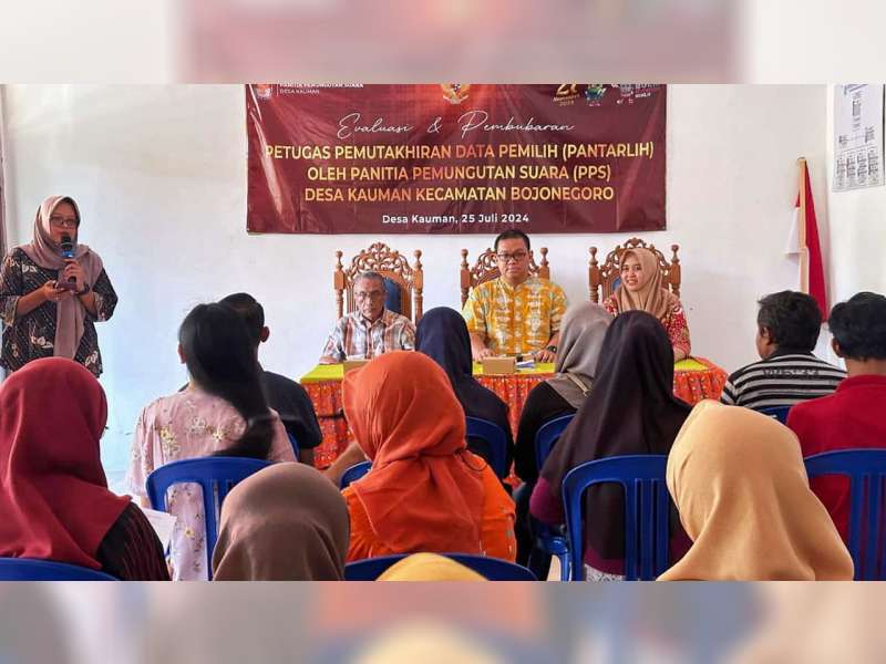 Masa Kerja Pantarlih Berakhir, Lebih dari Sejuta Warga Bojonegoro Telah Dicoklit