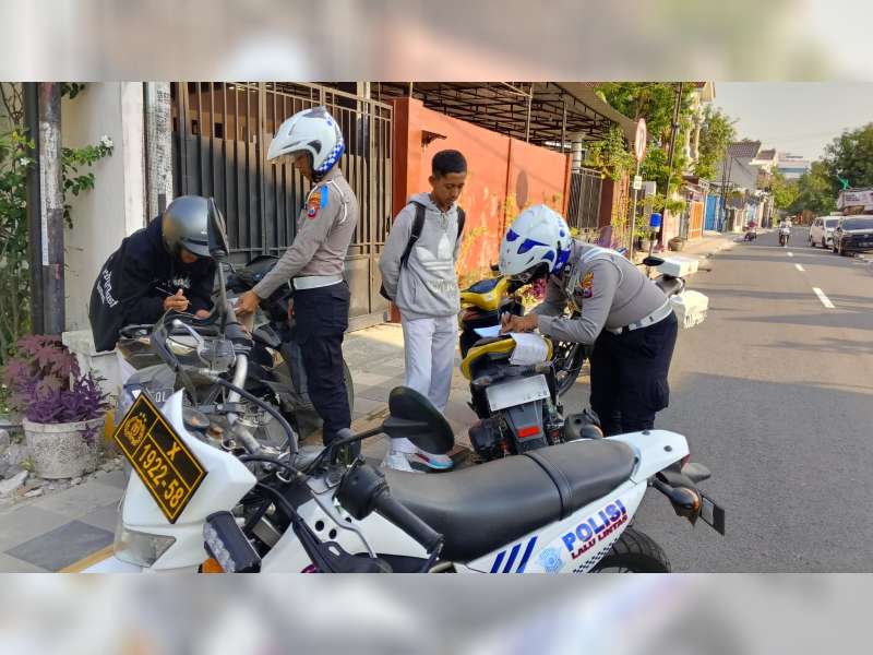 Sepanjang Operasi Patuh Semeru 2024, Sat Lantas Polres Bojonegoro Tindak Ribuan Pelanggar