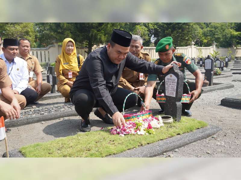Bupati Blora Arief Rohman Pimpin Ziarah di TMP Kusuma Negara Yogyakarta