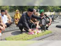 Bupati Blora Arief Rohman Pimpin Ziarah di TMP Kusuma Negara Yogyakarta