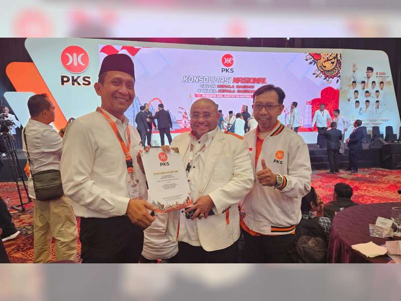 Bapaslon Setyo Wahono-Nurul Azizah Terima Rekomendasi dari PKS untuk Pilkada Bojonegoro