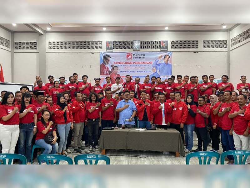 PSI Bojonegoro Siap Menangkan Pasangan Setyo Wahono-Nurul Azizah dalam Pilkada 2024