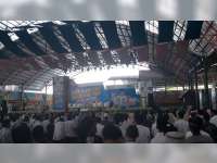 Relawan Santri Nderek Kiai se Bojonegoro Ikrar Menangkan Setyo Wahono-Nurul Azizah di Pilkada 2024